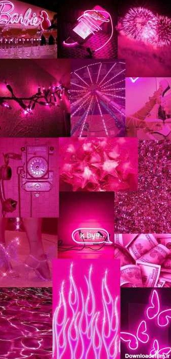 بک گراند صورتی دخترانه