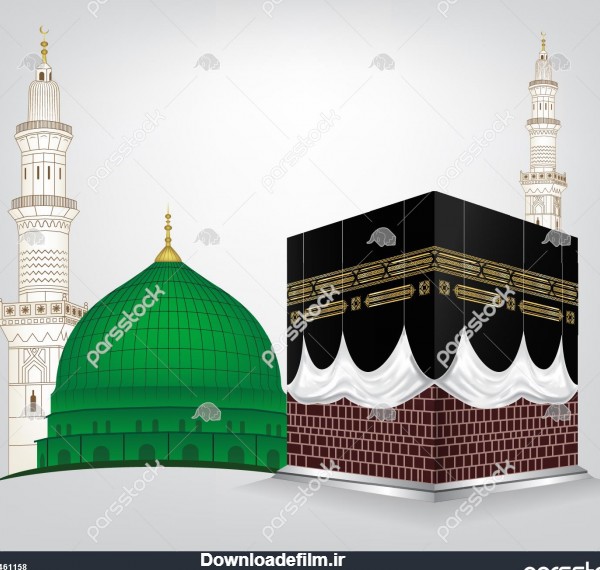 عکس مکه و مدینه با کیفیت بالا