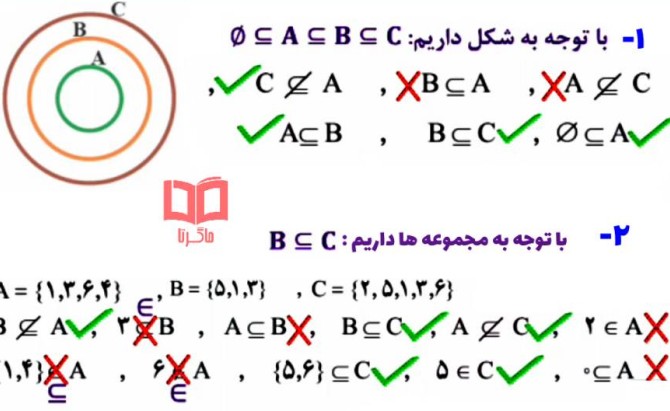 عکس صفحه ۸ ریاضی نهم