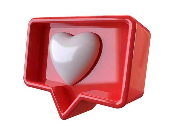 تصویر زمینه قلب رنگی