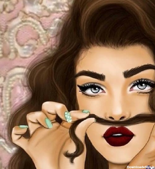 دانلود عکس دختر فانتزی خوشگل و زیبا برای پروفایل