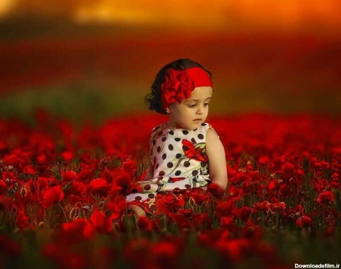 زیباترین عکس پروفایل بچه گانه دخترانه