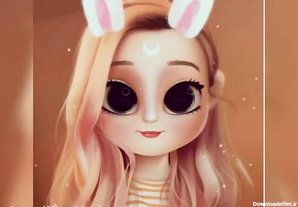عکس دختر عروسکی کارتونی