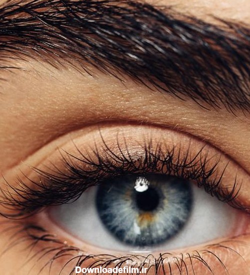عکس دختر چشم ابی طبیعی