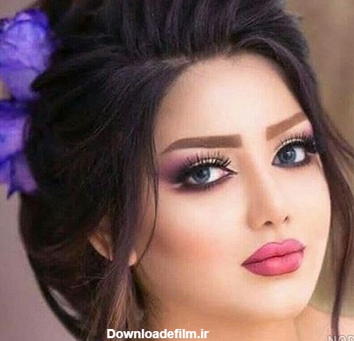 عکس عروس صورت گرد