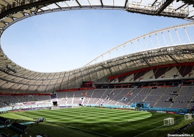عکس ورزشگاه بازی ایران و انگلیس