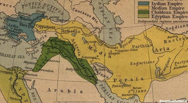 عکس کشور ایران در زمان هخامنشیان