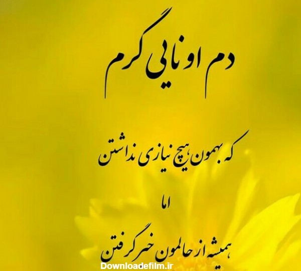 عکس خدا حفظش کنه