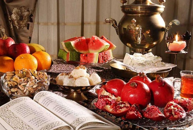 عکسهای شب یلدا سنتی