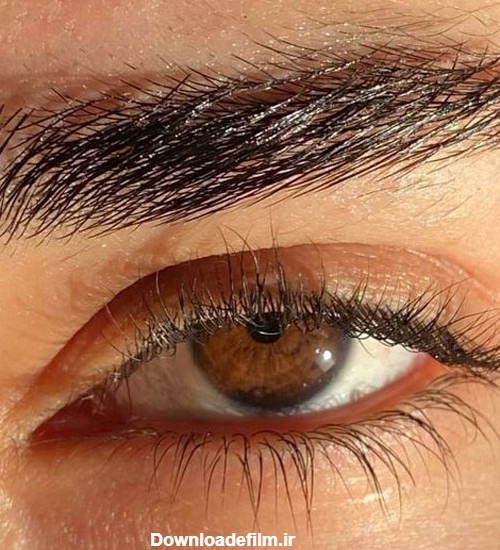 عکس دختر چشم ابی طبیعی