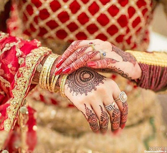 عکس پروفایل دخترانه با حنا